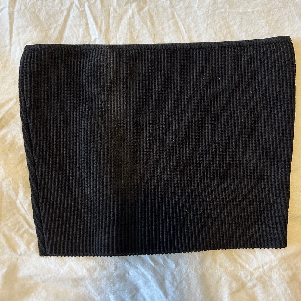 Babaton Sculpt Knit Cropped Tube Top